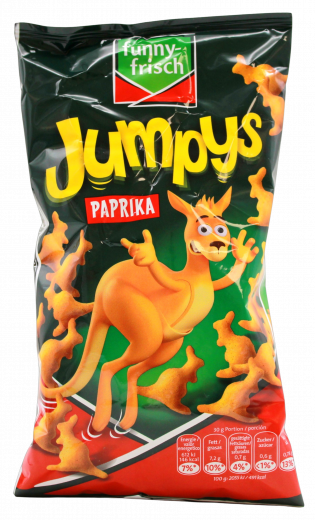funny-frisch Jumpys Paprika 10 x 75g Tüten