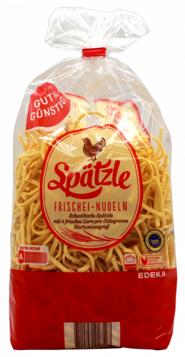 Gut & Günstig Eierspätzle 5 x 500g Packungen