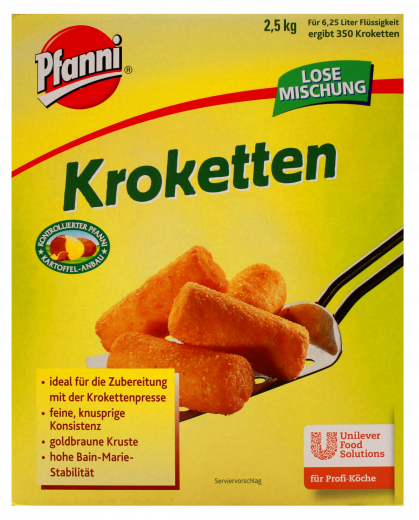 Pfanni Kroketten 2500g Packung