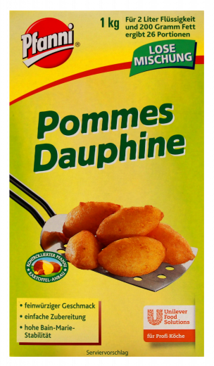 Pfanni Pommes Dauphine 2 x 1000g Packungen