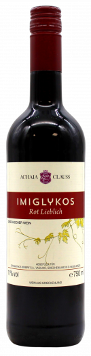 Imiglykos rot lieblich 11% vol., 6 x 750ml Flaschen