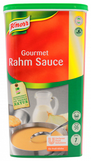 Knorr Gourmet Rahm Sauce Trockenmischung, 1 x 1000g Becher