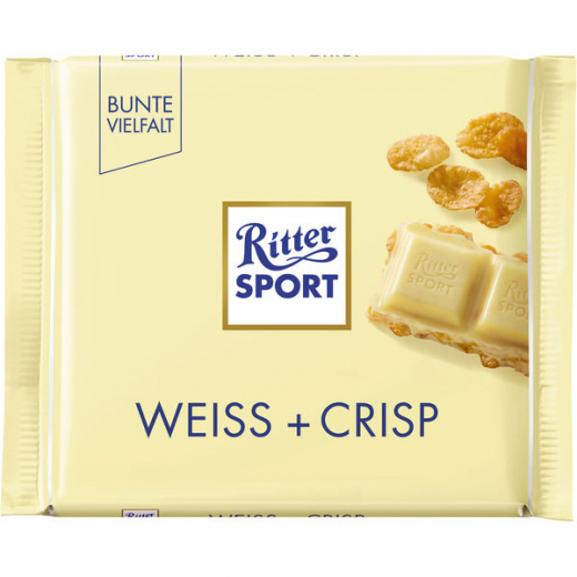Ritter Sport Weiss + Crisp 10 x 100g Tafeln