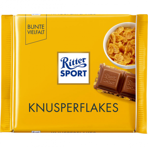 Ritter Sport Knusperflakes 10 x 100g Tafeln