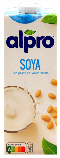 Alpro Soya H-Drink mit Calcium, 12 x 1000ml Packungen