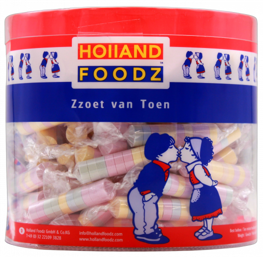 Holland Foodz Traubenzucker Rollen 3 x 756g Dosen