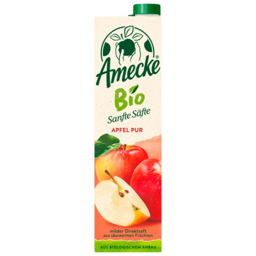 Amecke Bio Sanfte Säfte Apfel pur 6 x 1000ml Packungen