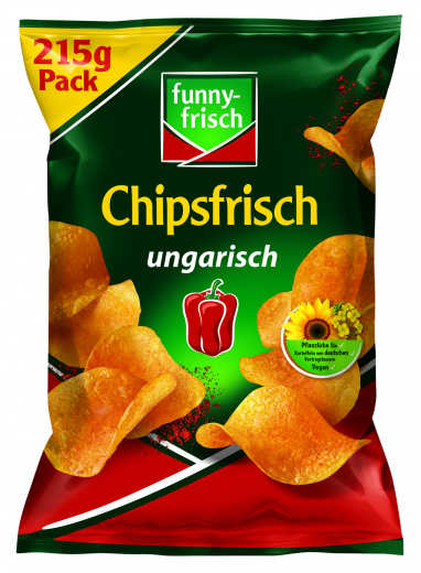 funny-frisch Chipsfrisch ungarisch 15 x 215g Tüten