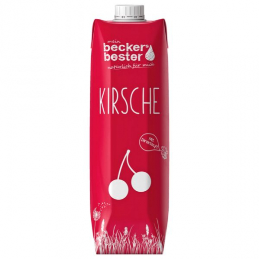 beckers bester Kirsch-Nektar mit Direktsaft 6 x 1000ml Packungen