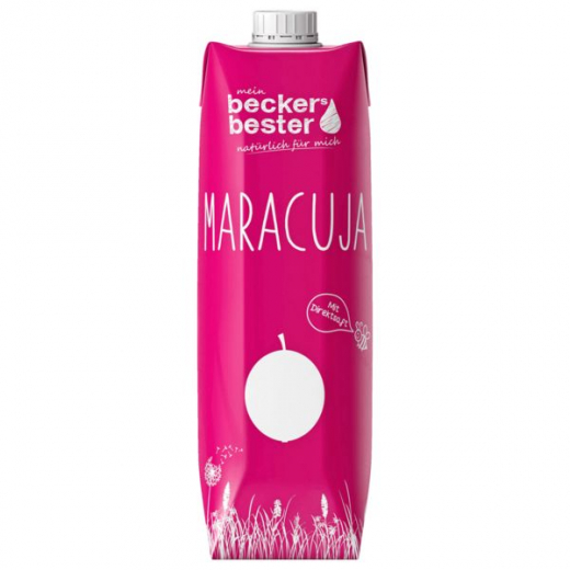 beckers bester Marcuja-Nektar mit Direktsaft 6 x 1000ml Packungen