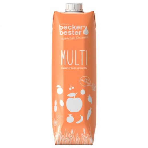 beckers bester Multisaft, 100% Direktsaft 6 x 1000ml Packungen