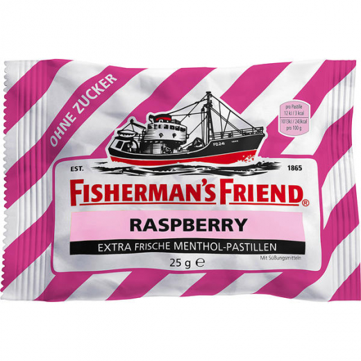 Fishermans Friend Raspberry ohne Zucker 24 x 25g Beutel