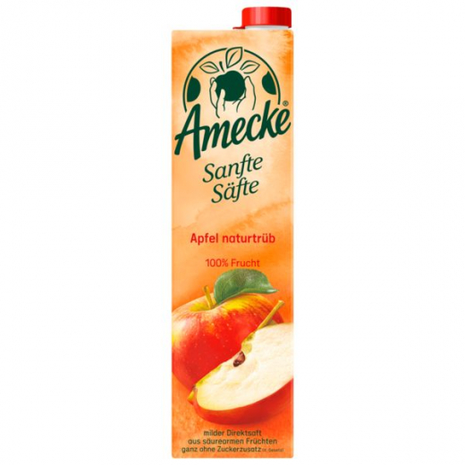 Amecke Sanfte Säfte Apfel naturtrüb 6 x 1000ml Packungen