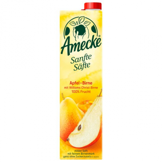 Amecke Sanfte Säfte Apfel-Birne mit Williams-Christ Birne 6 x 1000ml Packungen