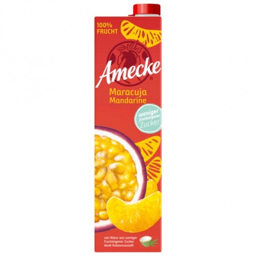 Amecke Sanfte Süße Maracuja-Mandarine 6 x 1000ml Packungen