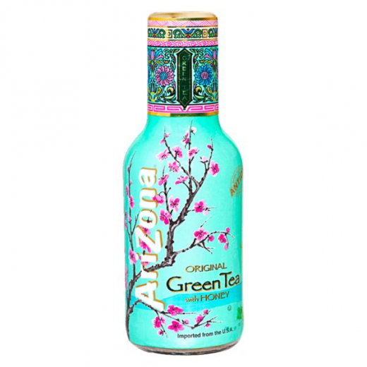 AriZona Ice Tea Green Tea, 6 x 500ml Flaschen EINWEG