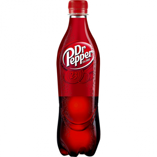 Dr Pepper 6 x 500ml Flaschen EINWEG