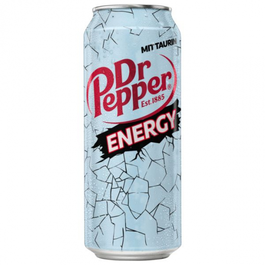 Dr Pepper Energy, 12 x 500ml Dosen EINWEG