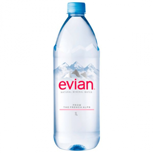 Evian Premium 6 x 1000ml Flaschen EINWEG