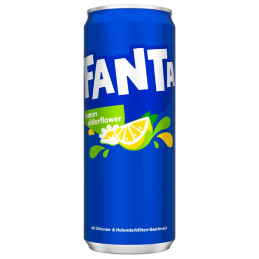 Fanta Lemon Elderflower 24 x 330ml Dosen EINWEG