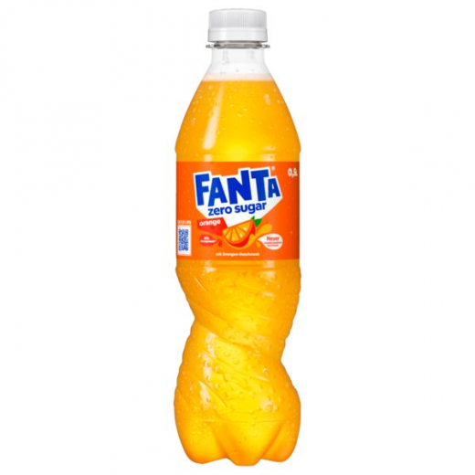 Fanta Orange Zero Sugar 12 x 500ml Flaschen EINWEG