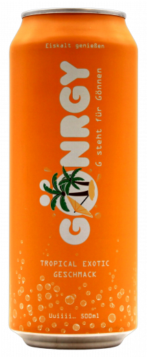 Gönrgy Energy Tropical Exotic, 24 x 500ml Dosen EINWEG