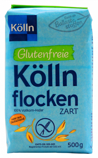 Kölln Zarte Köllnflocken glutenfrei 5 x 500g Beutel