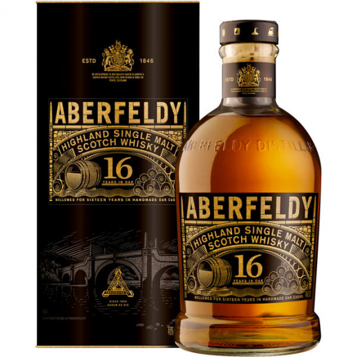Aberfeldy 16 Jahre 40% vol. Highland Single Malt Whisky 1 x 700ml Flasche