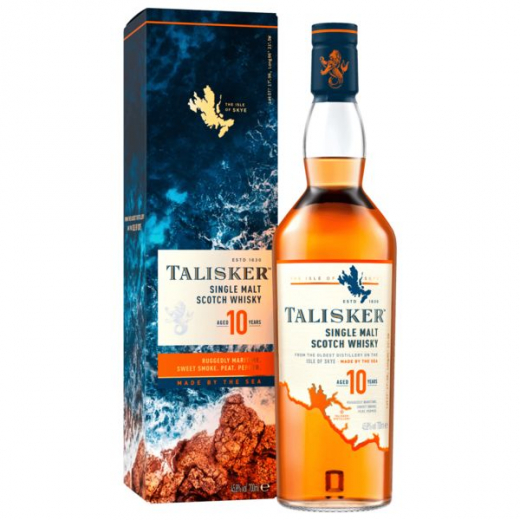 Talisker Single Malt Whisky 10 Years 45.8% vol., 700ml Flasche