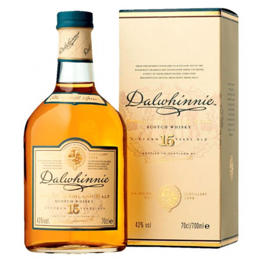 Dalwhinnie Malt 15 Years 43% vol., 700ml Flasche