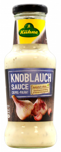 Kühne Würzsauce Knoblauch 6 x 250ml Flaschen