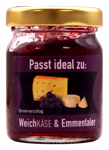 R&Z Weintrauben Senfsauce, 6 x 60g Gläser