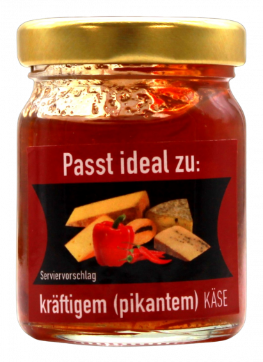 R&Z Paprika-Chili Senfsauce, 6 x 60g Gläser