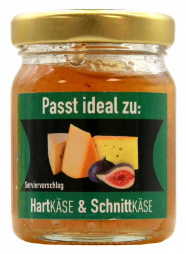 R&Z Feigensenfsauce, 6 x 60g Gläser