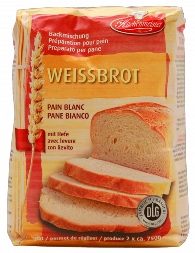 Küchenmeister Backmischung Weissbrot, 5 x 1000g Packungen