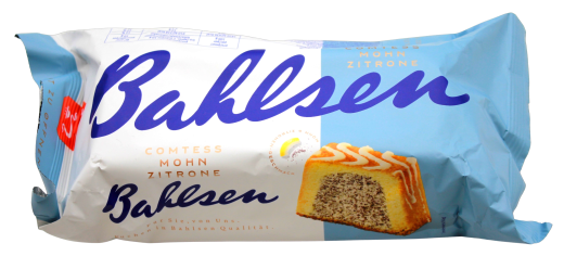 Bahlsen Comtess Mohn Zitrone, 4 x 350g Kuchen