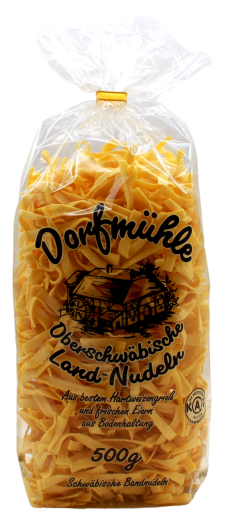 Dorfmühle Schwäbische Bandnudeln, 6 x 500g Beutel