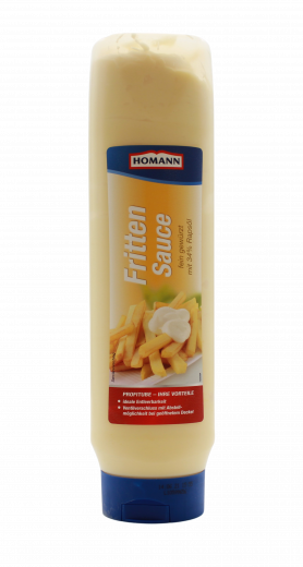 Homann Fritten Sauce 3 x 875ml Tuben