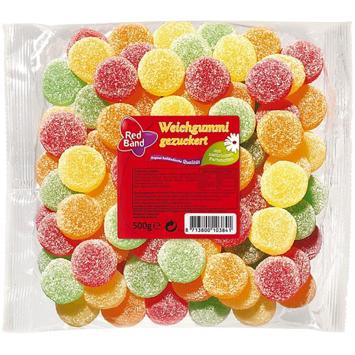 Red Band Weichgummi gezuckert 12 x 500g Tüten