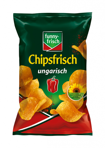 funny-frisch Chipsfrisch ungarisch 12 x 50g Tüten