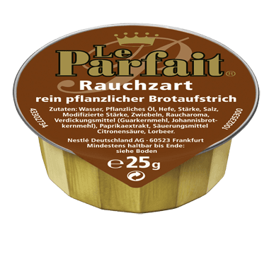 Le Parfait Rauchzart Brotaufstrich, 120 x 25g Packungen