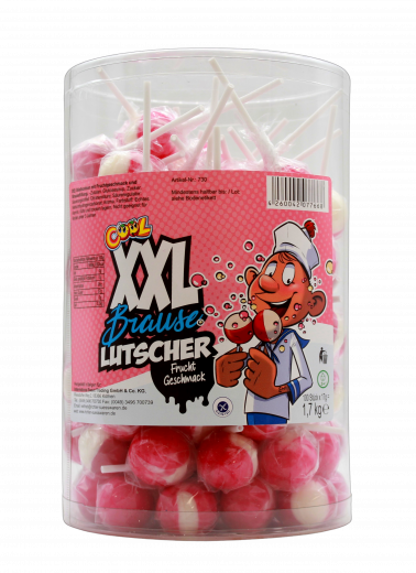 Cool XXL Brause Lutscher Frucht Geschmack 1 x 1700g Dose