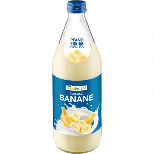 Münsterland Banane Milch-Drink 12 x 500ml Flaschen