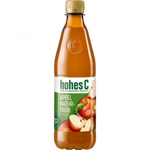 hohes C Apfelsaft 12 x 500ml Flaschen EINWEG