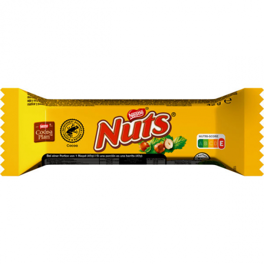 Nestlé Nuts Haselnuss 24 x 42g Riegel