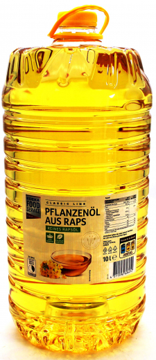 Classic Line Pflanzenöl aus Raps, 1 x 10 Liter PET Flasche