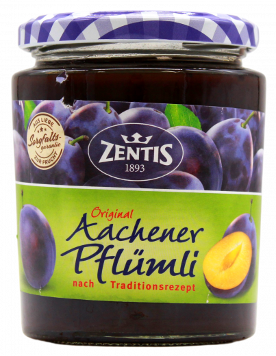 Zentis Aachener Pflümli Pflaumenmus, 5 x 350g Gläser