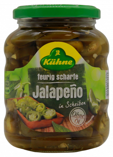 Kühne Jalapeno 5 x 165g Gläser