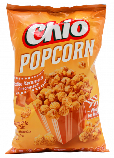 Chio Popcorn Toffee Karamell 6 x 120g Tüten