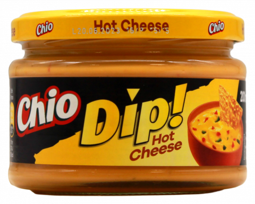 Chio Dip! hot Cheese, 3 x 200ml Gläser